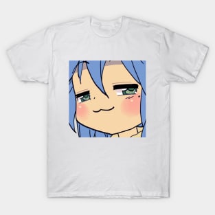 smug face izumi konata / lucky star T-Shirt